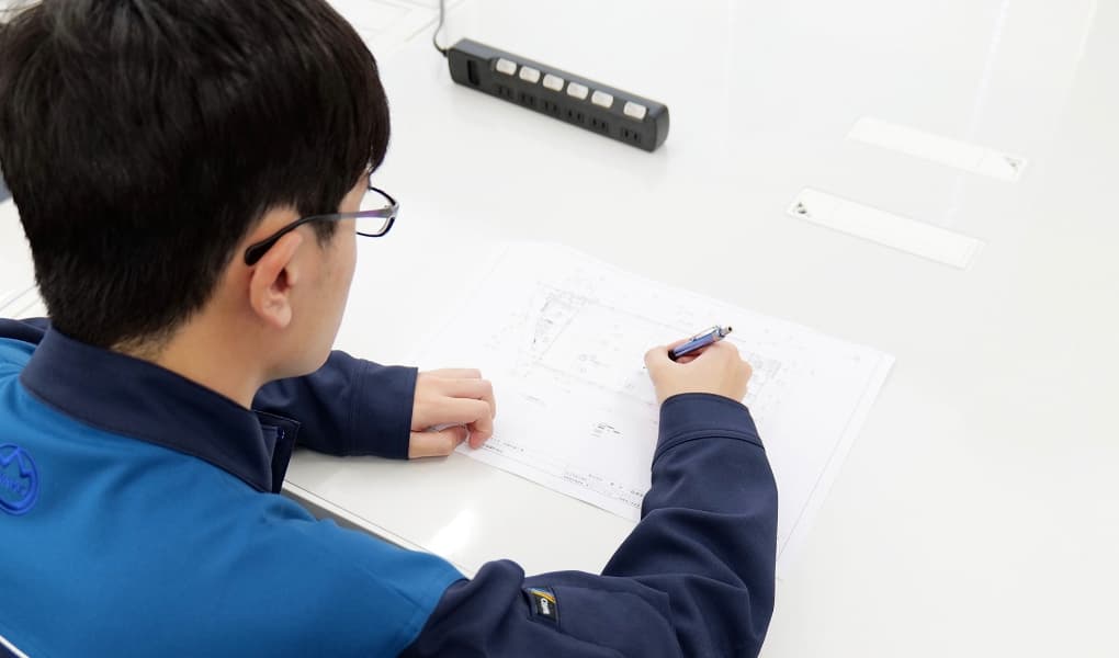 設計作業の様子